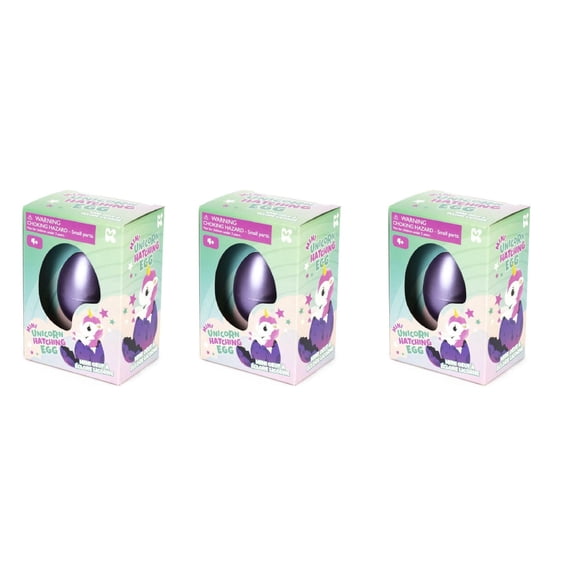 Keycraft Mini Unicorn Hatching Eggs 3 Pack