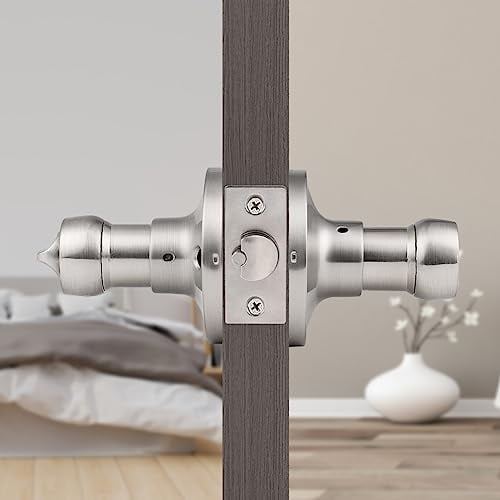 Keyed Alike Door Locks with Keys, Exterior Door Handles with Same Keys