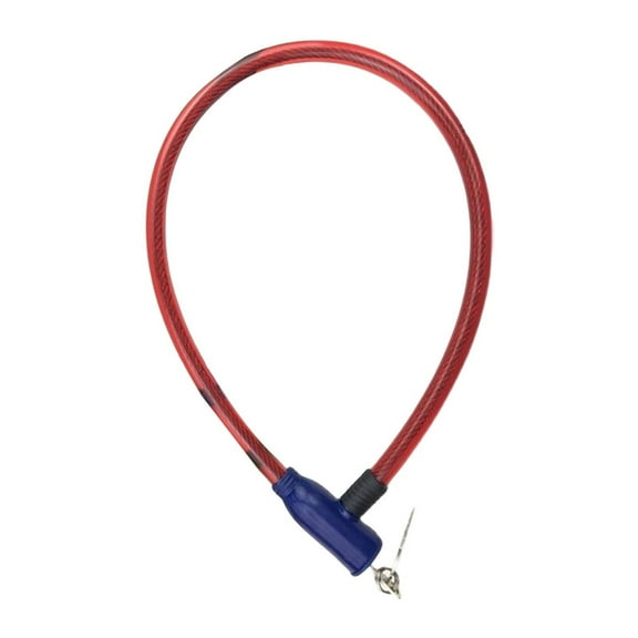 Keyed Cable Bike Lock, Durable Steel Wire Anti-Theft Security Lock For Bicycles And Scooters