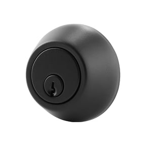 Hyper Tough Keyed Entry Single Cylinder Deadbolt Lock, Matte Black