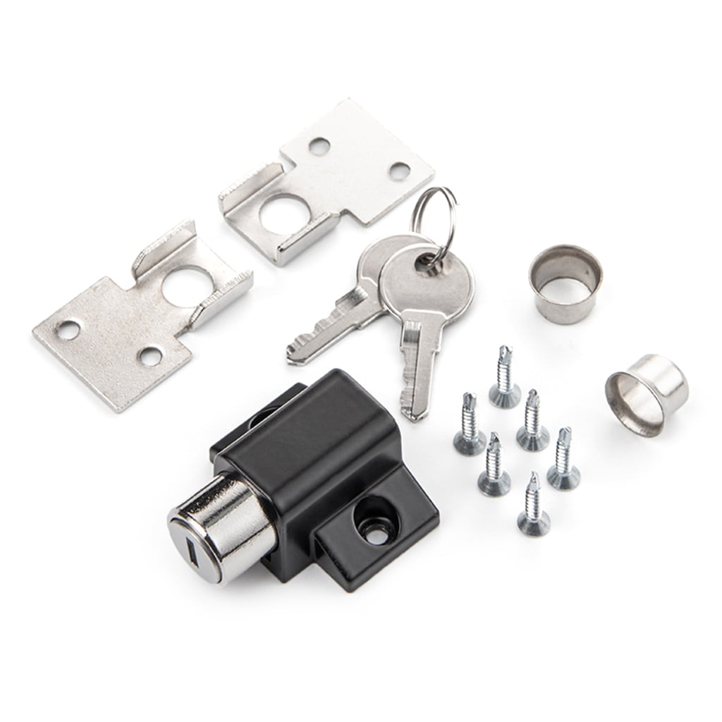 Keyed Metal Window Locks set Adjustable & Not Drill Lock set for ...