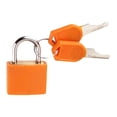 thumbnail image 1 of Keyed Padlock with 2 Keys,Locker Lock,Heavy-Duty Locks,28mm Keyed Padlocks,Small Lock with Keys,0.85 Inch Locker Lock for Backpack, Luggage, Gym Locker, Jewelry Box, Diary Book, Laptop Bags,orange, 1 of 9