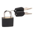 thumbnail image 1 of Keyed Padlock with 2 Keys,Locker Lock,Heavy-Duty Locks,28mm Keyed Padlocks,Small Lock with Keys,0.85 Inch Locker Lock for Backpack, Luggage, Gym Locker, Jewelry Box, Diary Book, Laptop Bags,Black, 1 of 9