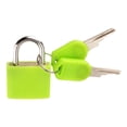 thumbnail image 1 of Keyed Padlock with 2 Keys,Locker Lock,Heavy-Duty Locks,28mm Keyed Padlocks,Small Lock with Keys,0.85 Inch Locker Lock for Backpack, Luggage, Gym Locker, Jewelry Box, Diary Book, Laptop Bags,Green, 1 of 9