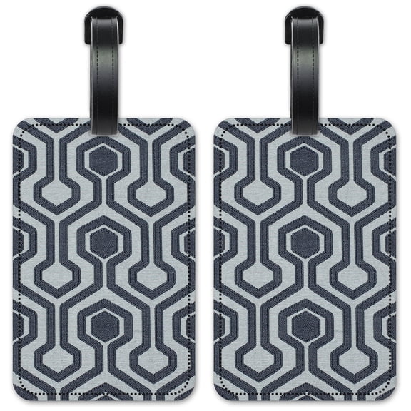 Keyhole - Luggage ID Tags / Suitcase Identification Cards - Set of 2