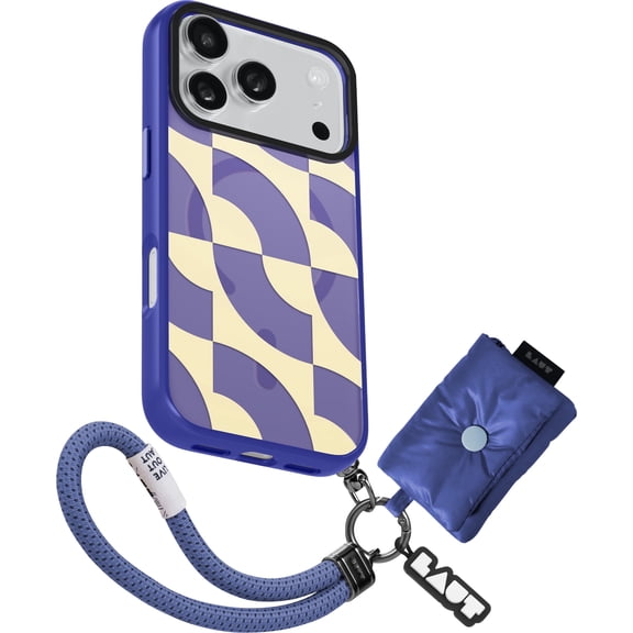 LAUT Keyko Pop for iPhone 17 Pro - Indigo Tide