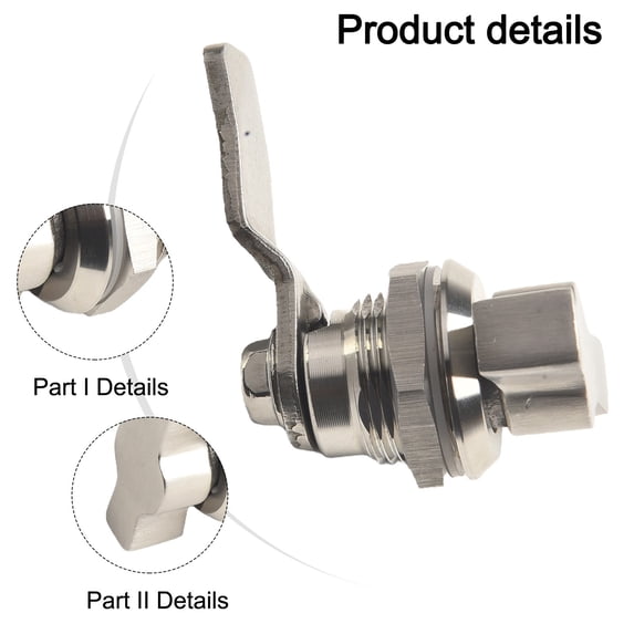 Keyless Cabinet Cam Lock Cylindrical Tongue Lock Distribution Cabinet Door Lock