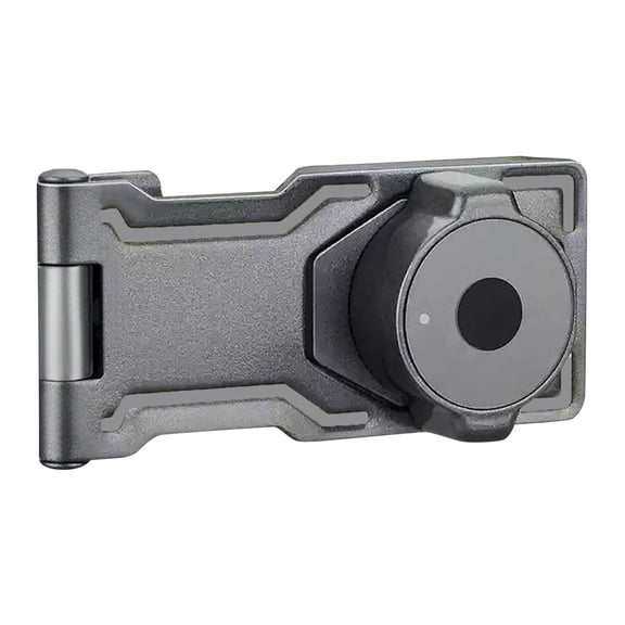 Keyless Cabinet Door Lock with Passcode Hasp Latches Fingerprint for enhances Security for Drawers Closets & Cupboards