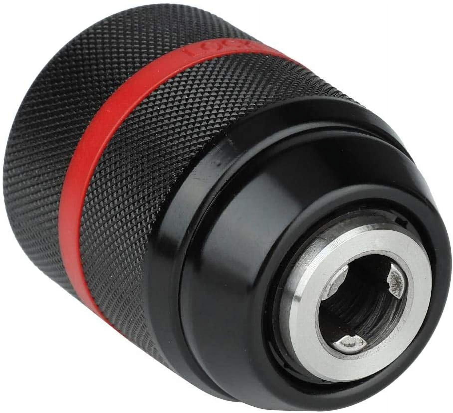 Keyless Drill Chuck – 1/2 Inch Quick Change Self-Tightening, 2-13mm Clamping Range, For Impact Drills & Power Tools