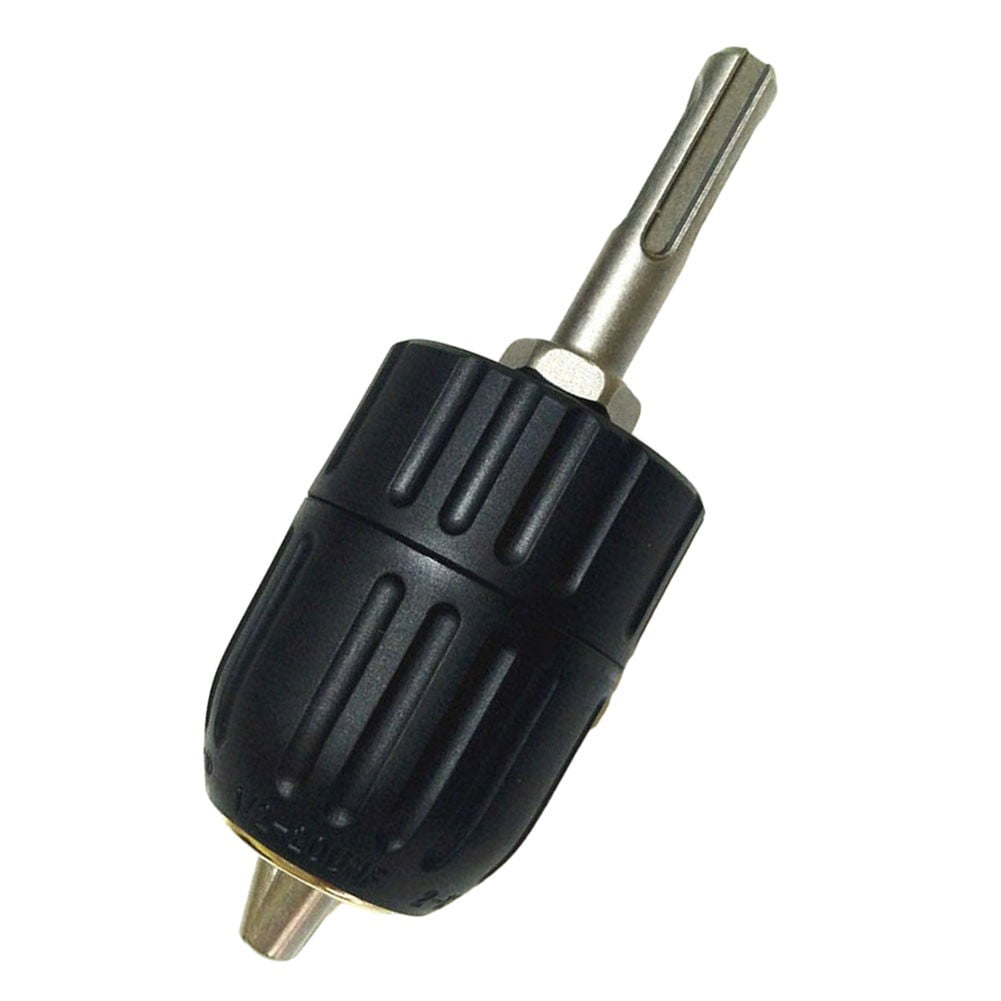 Mesee Quick-Change Keyless Drill Chuck Adapter | Fits 0.3-6.5mm Bits | Converts Your 1/4" Hex Impact Driver Instantly