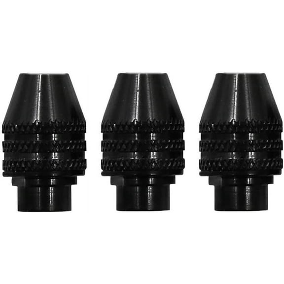 Keyless Chuck For,3 Pieces Multi-Function Chucks Adapter,Electric Multi-Chuck Grinder,Quick Change Chuck,Adapter Chucks,For Dremel 0.4-3.2Mm Electric Grinder