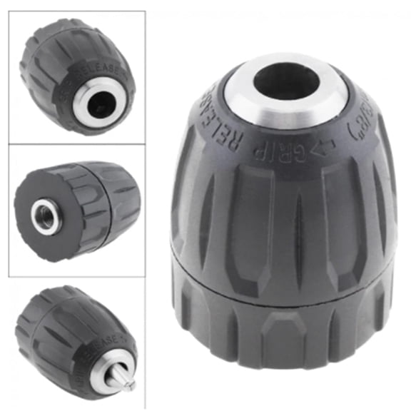 NEWBEAT Keyless Chucks, 3/8 inch Mount 1-10mm Power Drill Chucks for Multiple Purposes