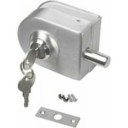 Double Glass Door Lock Stainless Steel, Oval Shape Door Lock Set, Home Office Hotel Furniture Hardware, Rust Resistance