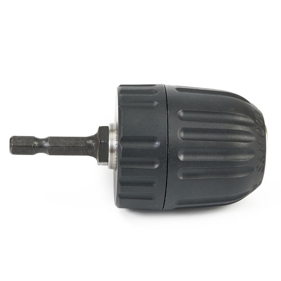 Keyless Drill Bit 0.8-10Mm Chuck Quick Change Adapter Converter Hex Shank Driver