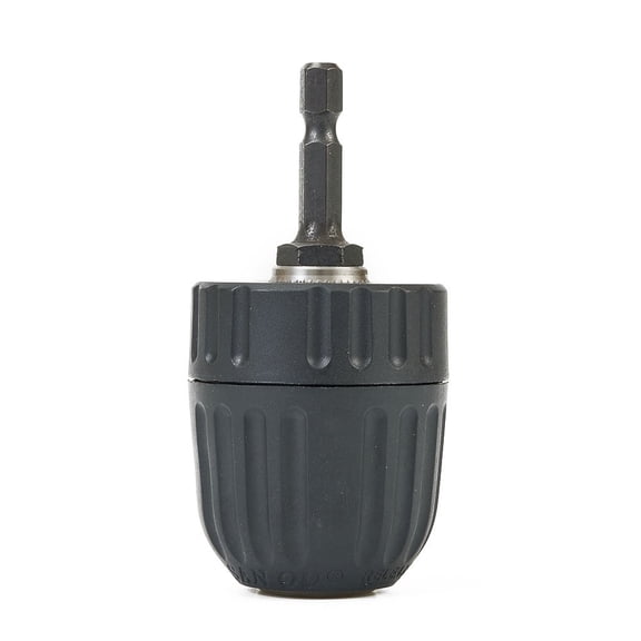 Keyless Drill Bit 0.8-10mm Chuck Quick Change Adapter Converter Hex Shank Driver