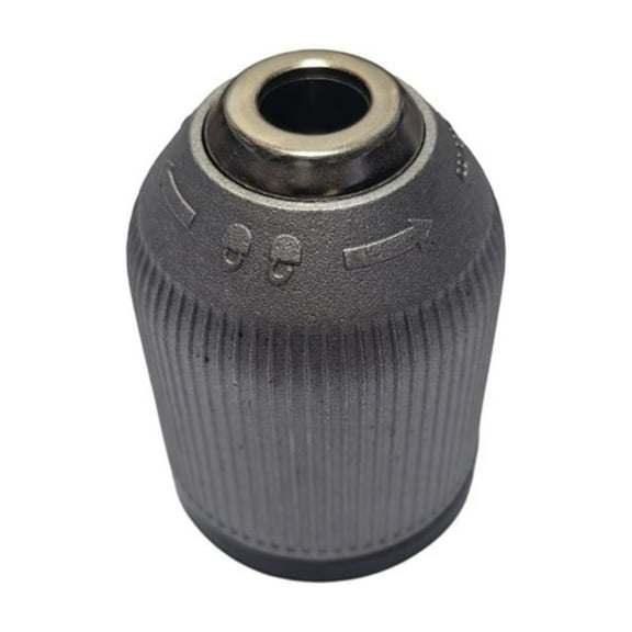 Keyless Drill Chuck 1/2'' Thread 1-10mm Great Clamping Force Keyless Metal Drill Chuck for Hand Electric Drill