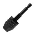 thumbnail image 1 of Keyless Drill Chuck Adapter for Impact Driver, Quick Change Converter Drill Chuck, Durable Rotary Tool Accessory for Electric Drill, Grinder, Nail Machine, DIY Makers and Craftsmen, 1 of 9