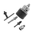 Keyless Drill Chuck Impact Driver Hex Jaw Effective Drill Bits