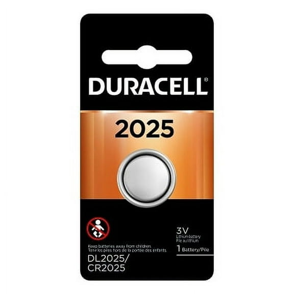 Duracell Keyless Entry Battery, 3V, 2025 Lithium, 1 Ea/Pk | 1 Carton of 6 Each
