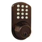 Keyless Entry Deadbolt Door Lock with Electronic Digital Keypad Oil Rubbed Bronze