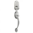 thumbnail image 1 of Keyless Entry Deadbolt and Handleset Door Lock with Electronic Digital Keypad Satin Nickel, 1 of 4