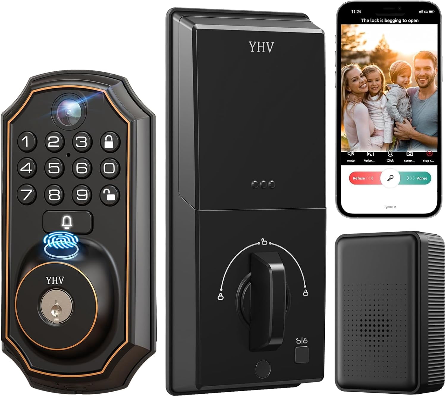 Automatic Unlocking Front Door Macaw Cage Reference: Keyless Entry Door Lock With Camera Fingerprint Smart Door Lock