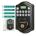 thumbnail image 1 of Keyless Entry Door Lock, Electronic Keypad Deadbolt, Keyed Entry, Auto Lock, Anti-Peeking Password, Easy Installation Design, Oil Rubbed Bronze, 1 of 6