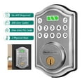 thumbnail image 1 of Keyless Entry Door Lock, Electronic Keypad Deadbolt, Keyed Entry, Auto Lock, Anti-Peeking Password, Easy Installation Design, Silver, 1 of 8