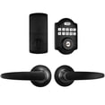thumbnail image 1 of Keyless Entry Door Lock, Electronic Keypad Deadbolt with Door Level, Deadbolt Smart Door Lock for Front Door, Front Door Lock Set, Auto Lock, Easy Installation,Black, 1 of 8