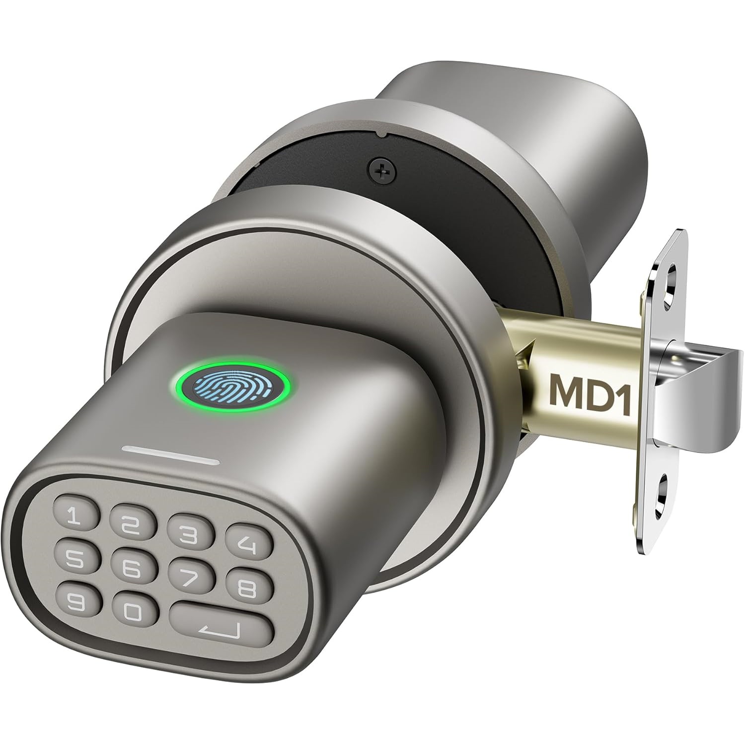 Keyless Entry Door Lock, Fingerprint Door Lock with Keypad Biometric ...