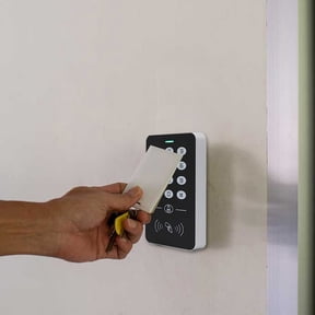 Keyless Entry Door Lock with Keypad, Smart Lock Electronic Locks for Front Door Touchscreen Keypads Door Lock Automatic Lock Support 10000 Usersa1 Key Access Control Machine Id(1000 Households)