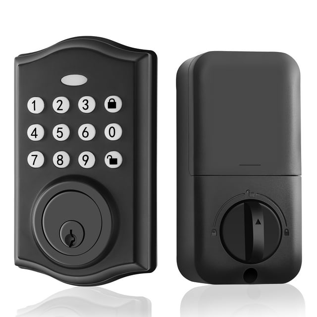Keyless Entry Door Lock, Smart Deadbolt Auto Lock with Electronic