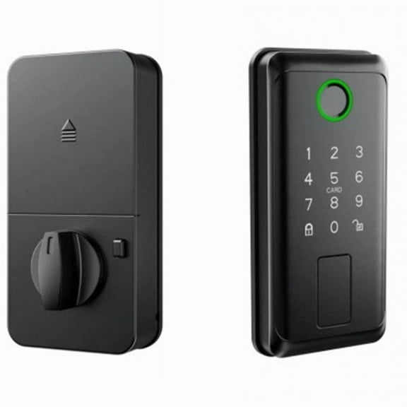 Keyless Entry Door Lock,Smart Keyless Entry Door Lock, Fingerprint Smart Locks for Front Door,Smart Deadbolt Lock, Built-in Control-Passcode Remotely, Easy Installation