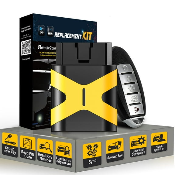 Keyless Entry Fob Flip and DIY Programmer Device Replacement for 2019 Nissan Rogue/2019 Nissan Altima with FCC: KR5TXN4