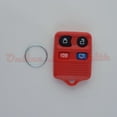 thumbnail image 1 of Keyless Entry Remote Alarm Replacement For Ford 4 Buttons DIY Programming Red, 1 of 9