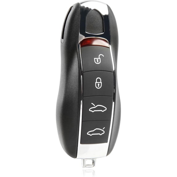 Keyless Entry Remote Car Key Fob 4-Button Replacement for Porsche 911 Boxter Cayenne Cayman Macan Panamera (KR55WK50138, 7PP-959-753-BQ, 315 Mhz)