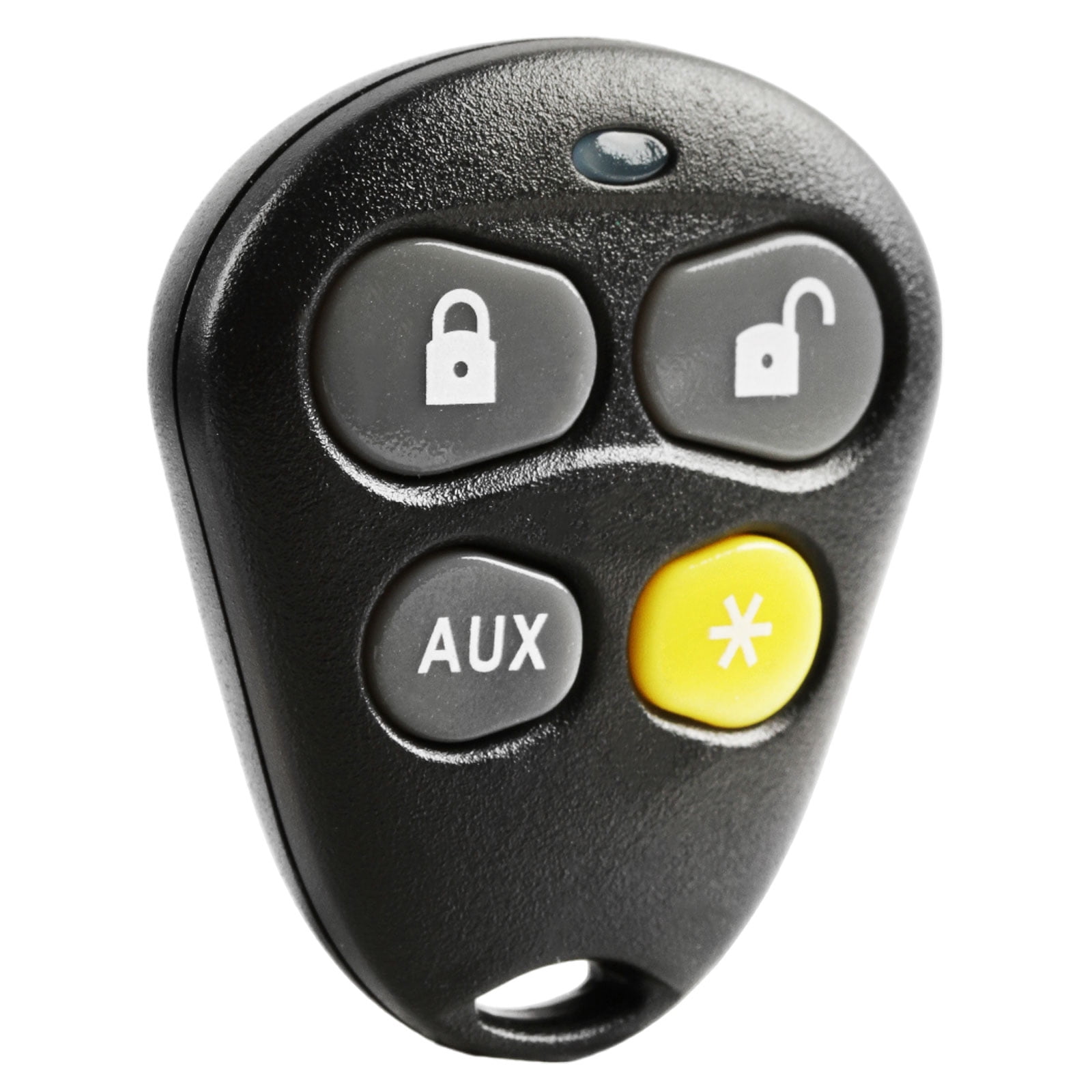 Keyless Entry Remote Car Key Fob 4btn Yellow For Viper (EZSDEI474V)