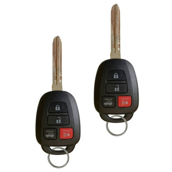 Keyless Entry Remote Car Key Fob FOR 2014-2019 Toyota Highlander 315Mhz H Chip GQ4-52T (2 Pack)