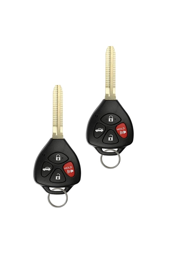 Keyless Entry Remote Car Key Fob FOR COROLLA REMOTE 3 BUTTON GQ4-29T 315Mhz G Chip (2 Pack)