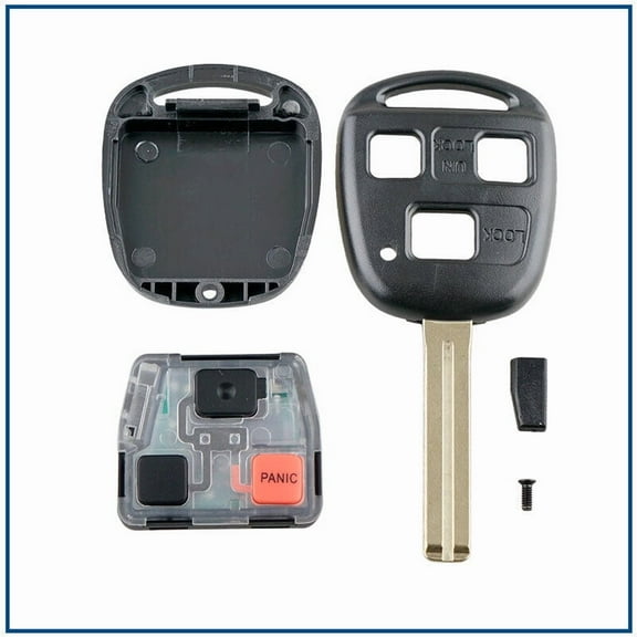 Keyless Entry Remote Car Key Fob For 1999 2000 2001 2002 2003 Lexus RX300 Black