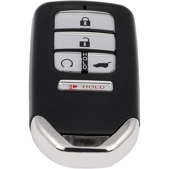 Keyless Entry Remote Car Key Fob Replacement for 1 X 5 Button Keyless Entry Option for Honda Pilot 2016-2019 for Honda CR-V 2017-2019 1pc FCC KR5V2X (433 MHZ)