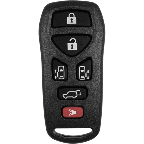 Keyless Entry Remote Car Key Fob Replacement for 2004 2005 2006 2007 2008 2009 Nissan Quest KBRASTU51 6 Button 315Mhz (1)