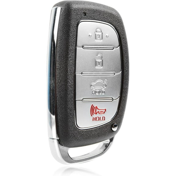 Keyless Entry Remote Car Smart Key Fob 4-Button Replacement for 2016-2018 Hyundai Elantra (CQOFD00120, 95440-F2000, 95440-F3000, 81996-B4520, 433 Mhz)
