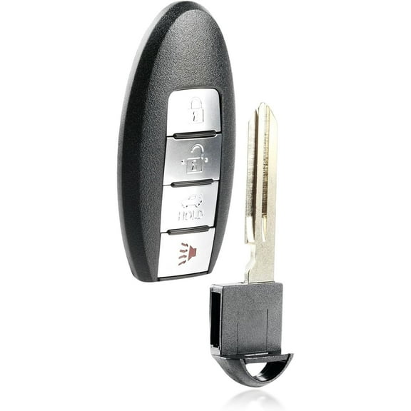 Keyless Entry Remote Car Smart Key Fob 4-Button Replacement for Nissan Altima, Maxima, Versa Sedan, G35 G37 Q60 Q40 (KR55WK48903, KR55WK49622, 285E3-JA05A)