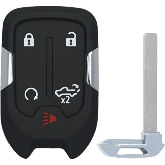 Keyless Entry Remote Control Key Fob Replacement Fits for GMC Sierra 1500 2500 3500 2019 2020 2021 2022 2023 Chevrolet Silverado 1500 2500 3500 HYQ1ES 13522904 13522854 433 MHz