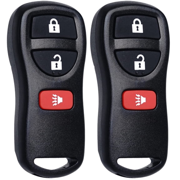 Keyless Entry Remote Control Key Fob Replacement Fits for Nissan Xterra Titan Armada Frontier 2002-2019 Quest Sentra Murano Pathfinder Versa Infiniti FX35 FX45 QX4 KBRASTU15 CWTWB1U733