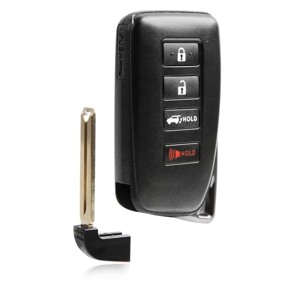 Keyless Entry Remote Key Fob 4-Button Suv Replacement for 2020-2022 Lexus NX300h NX200T LX570 RX350 RX450 (HYQ14FLB, 89904-48V80)