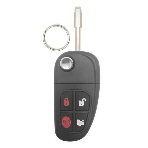 Keyless Entry Remote Key Fob For 2002-2008 Jaguar X-Type XTYPE NHVWB1U24 315Mhz 4D-60 Chip