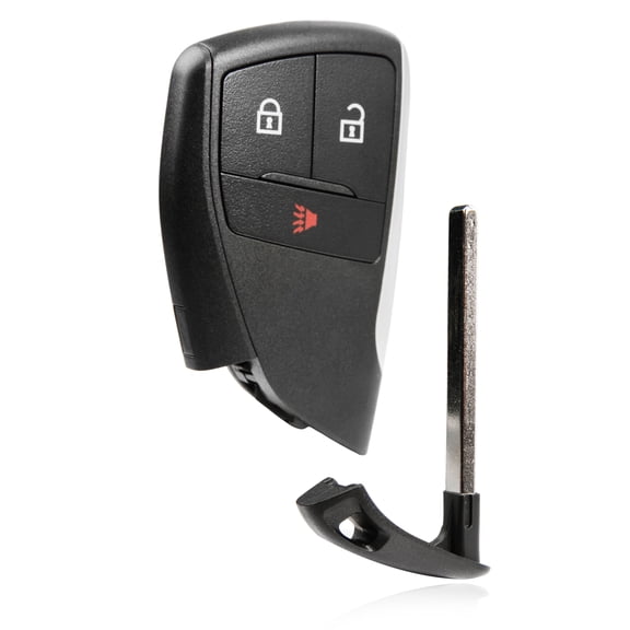 Keyless Entry Remote Key Fob Replacement 3-Button for 2022-2024 Chevrolet Silverado 1500 (YG0G21TB2, 13548436, 13514330)