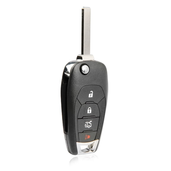 Keyless Entry Remote Key Fob Replacement 4-Button for 2016-2019 Chevrolet Cruze Sonic (LXP-T003, 13588756)